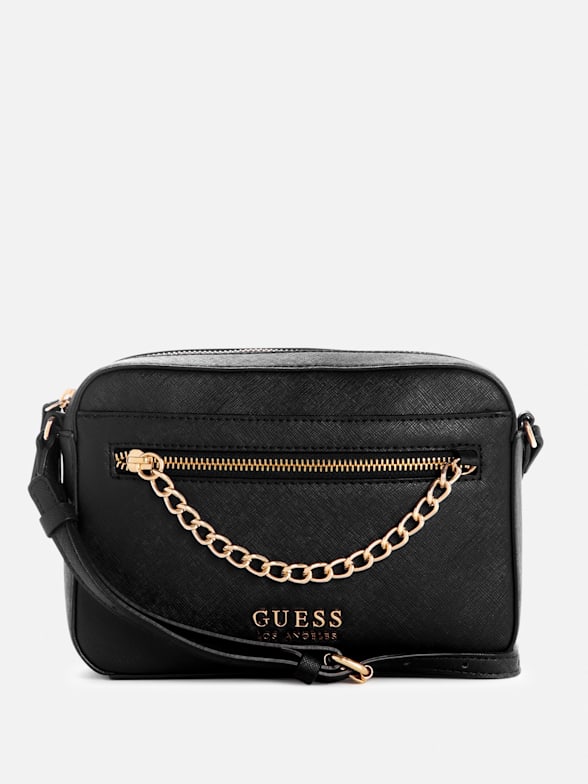 GUESS Sophie Clutch Crossbody, Black, One Size, Clutch : GUESS Factory:  : Fashion