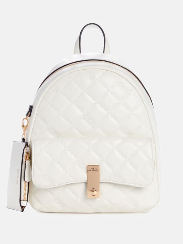 White backpack purse sale