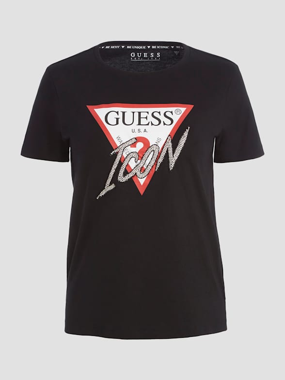 t shirt guess logo