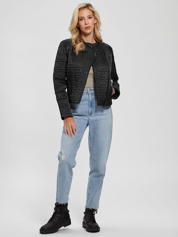 Guess womens shop bomber jacket