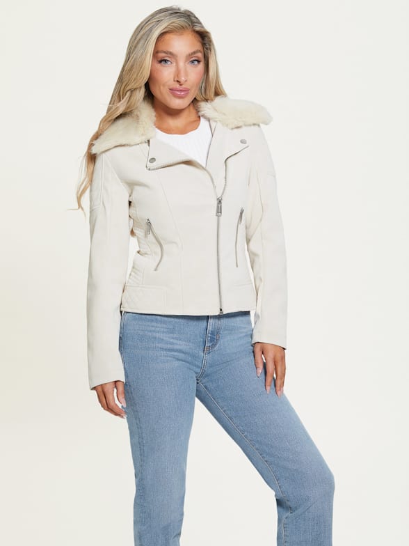 Jackets womens guess clearance