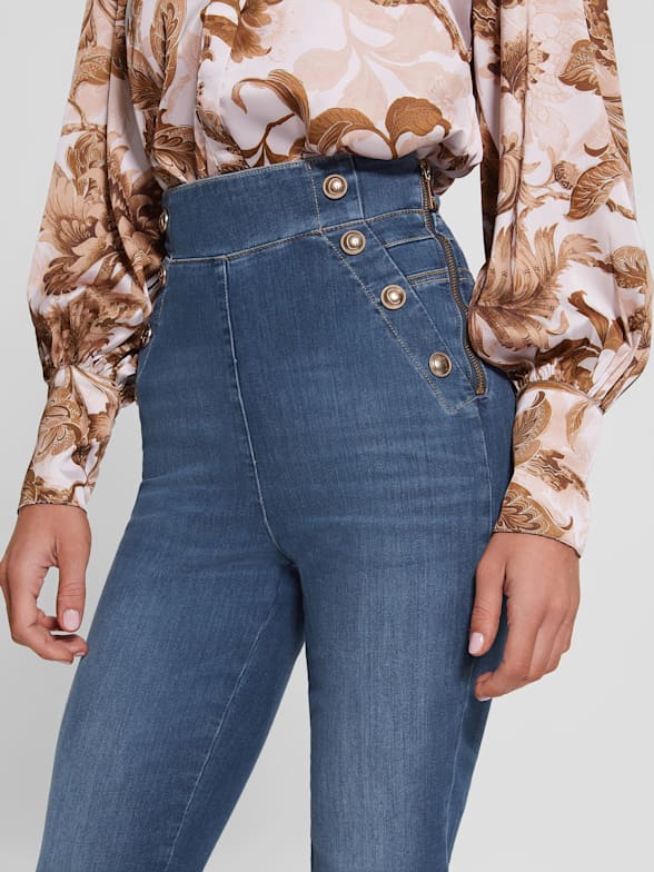 Stretch guess jeans clearance