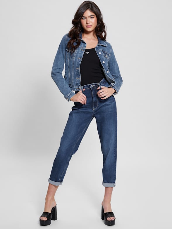 Creek Overleve Slette Women's Denim Jackets & Jean Jackets | GUESS