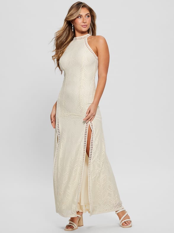 guess white dress