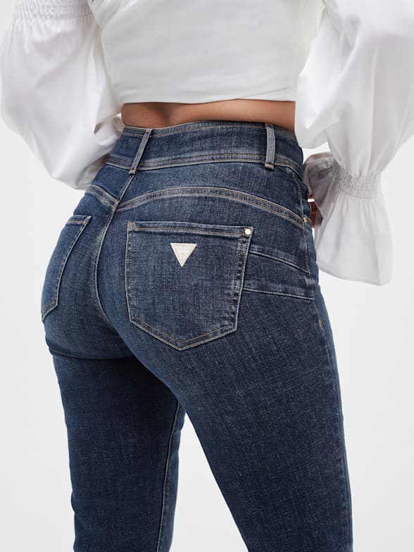 Guess stretch jeans discount