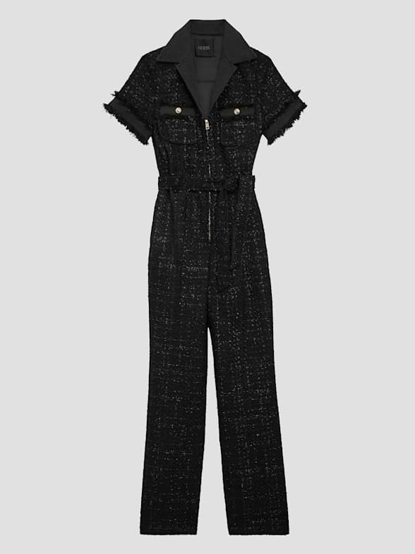 Guess black jumpsuit discount