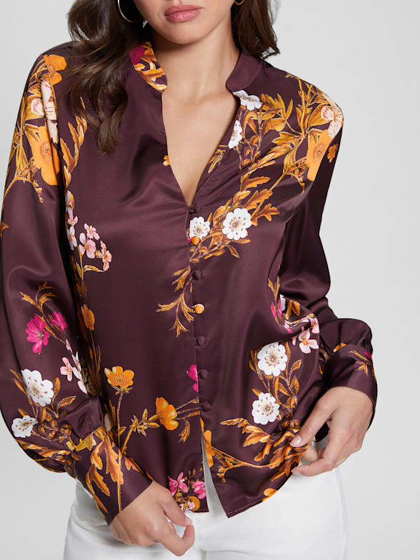 Sale Women s Blouses Shirts GUESS
