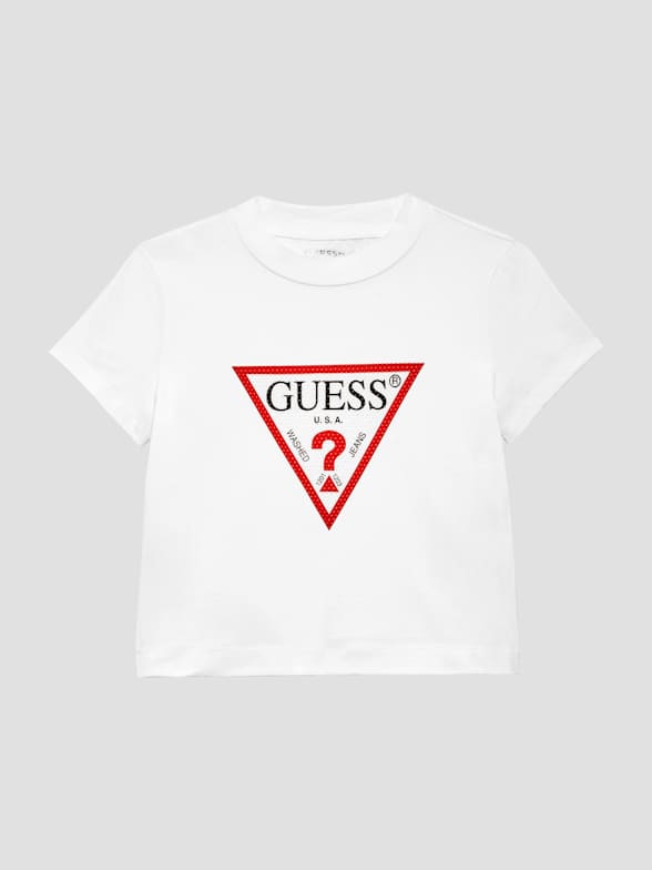 Guess crop top logo Clearance