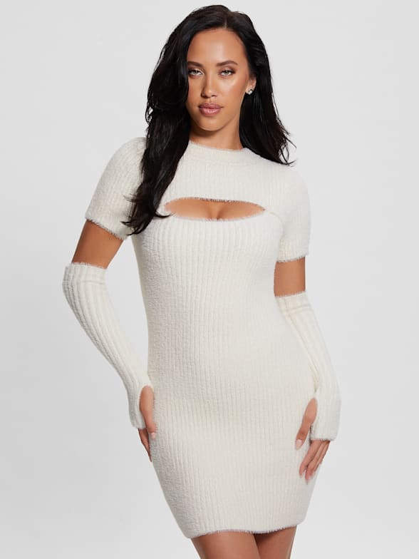 Guess knitted dress sale