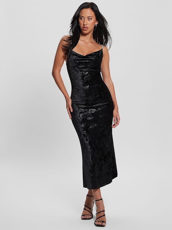 Black guess dress discount