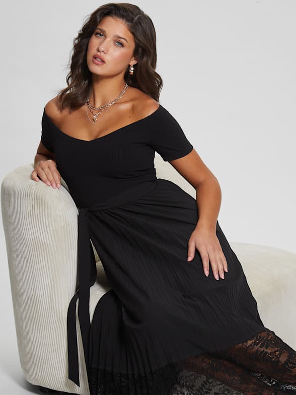 Guess plus size dresses discount