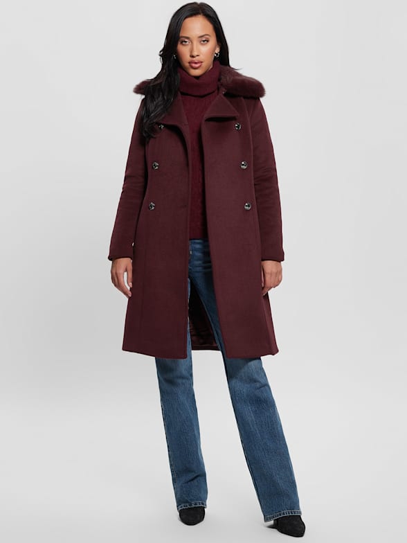 Guess women's cheap coats clearance