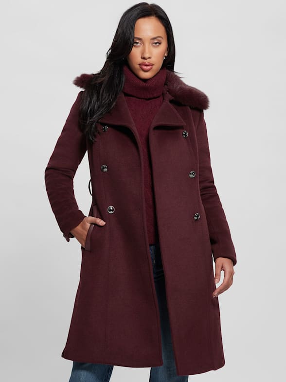 Guess coats for discount ladies