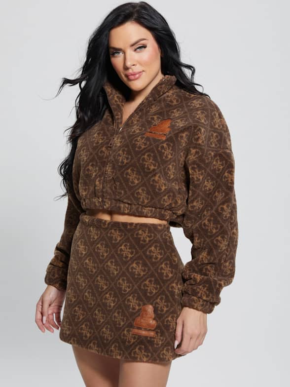 Guess plus size coats shop