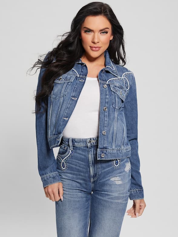 Women s Denim Jackets Jean Jackets GUESS