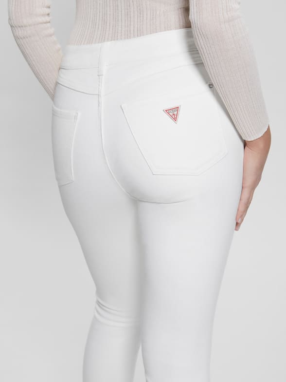 Guess ripped skinny jeans hot sale