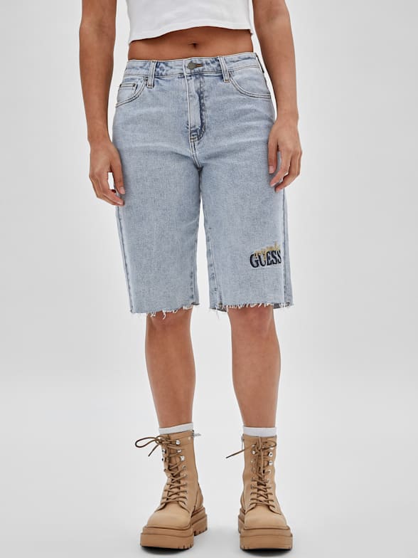 Guess shorts womens on sale