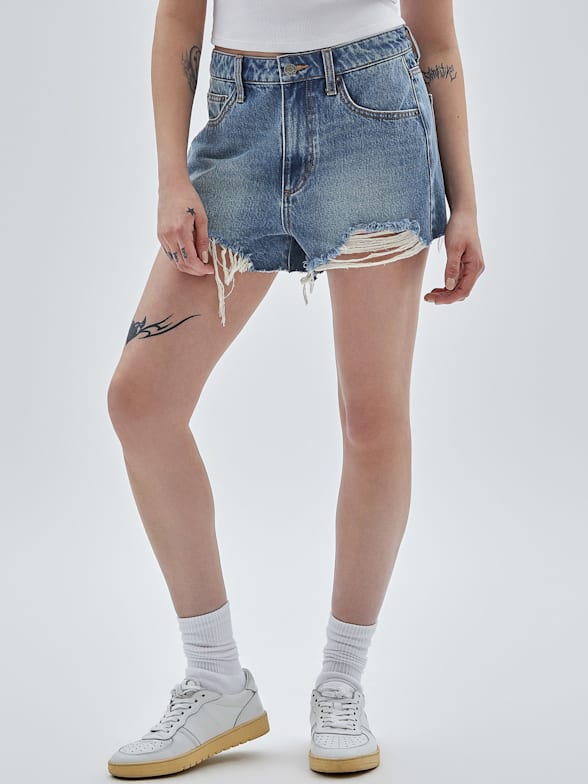 Guess womens shorts hotsell