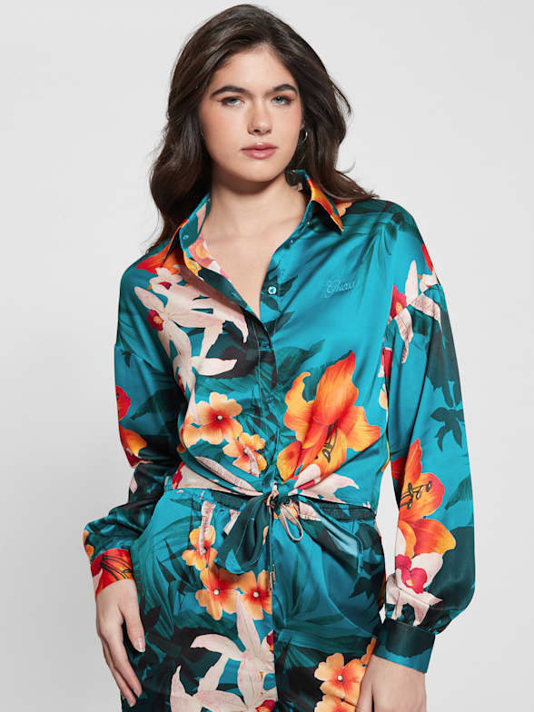 Women's Blouses - Button Down Tops & Silk Shirts