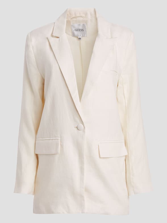 Guess white coat gold buttons Clearance