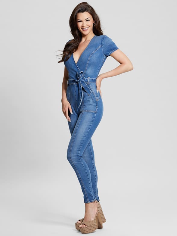 Jumpsuit guess hot sale denim
