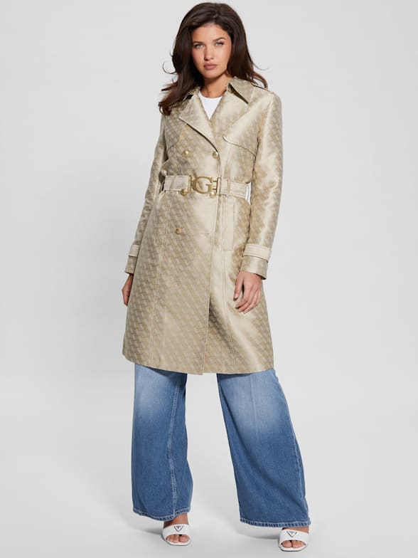 Guess plus size coat top