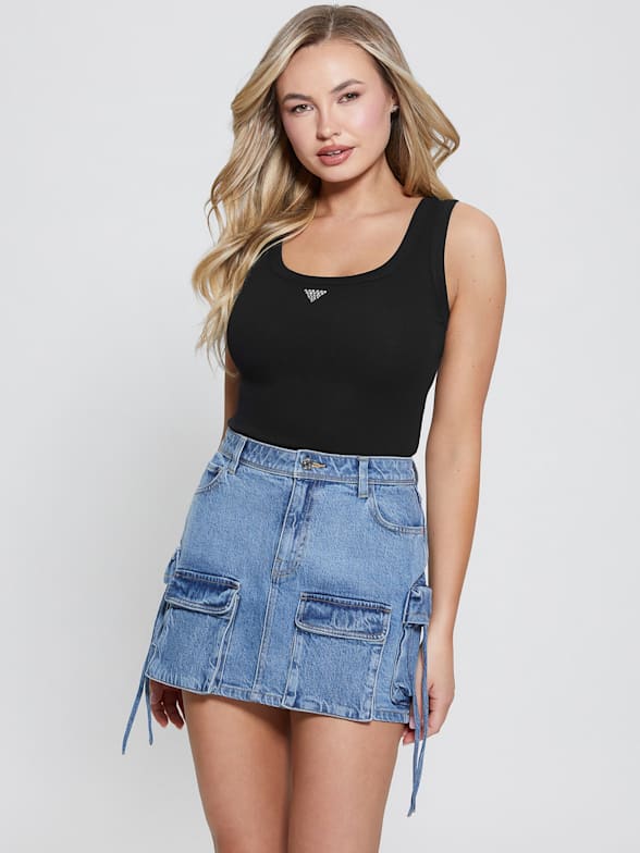 Best Guess - Black Corset Style Tank Top for sale in Brockton