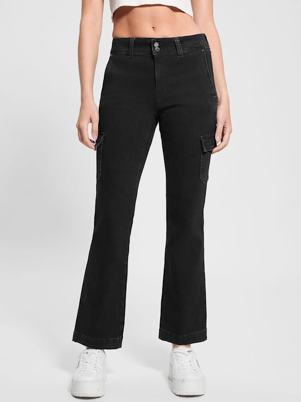 Guess women's black jeans on sale