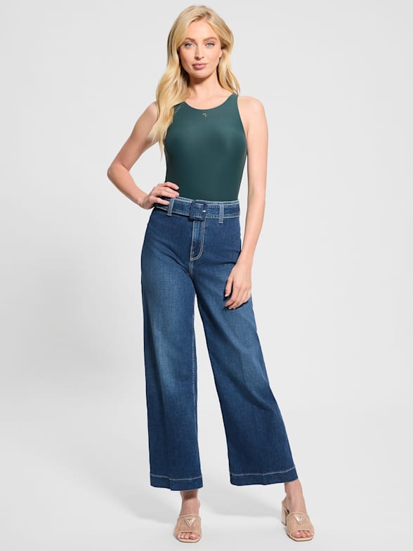 Women s High Waisted Jeans GUESS