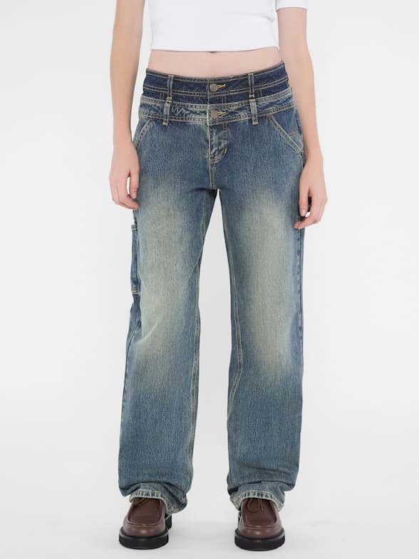 Guess fishnet jeans outlet