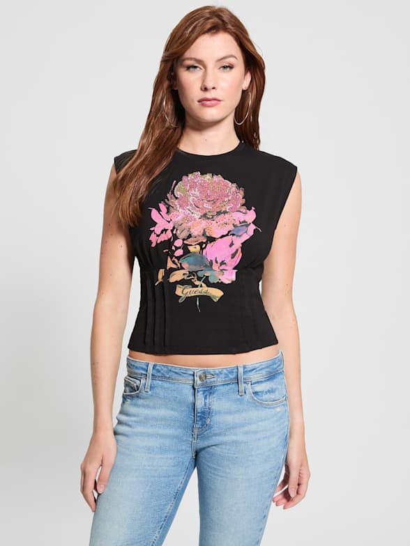 Guess tank top womens store