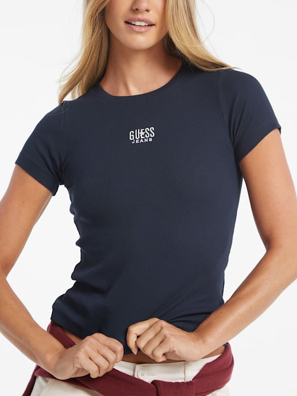 Guess plus size shirts cheap