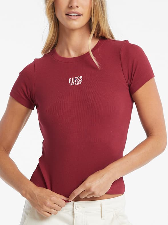 Women s Logo Tops GUESS