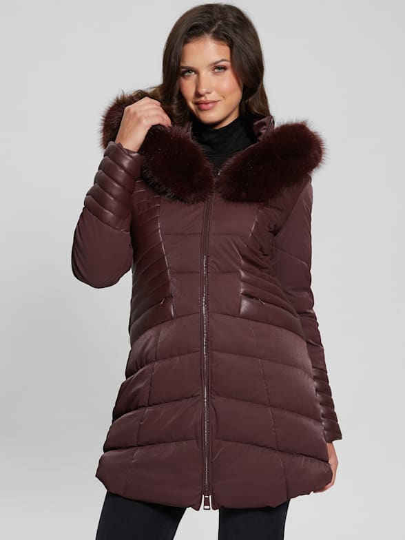 Guess winter coat womens shop