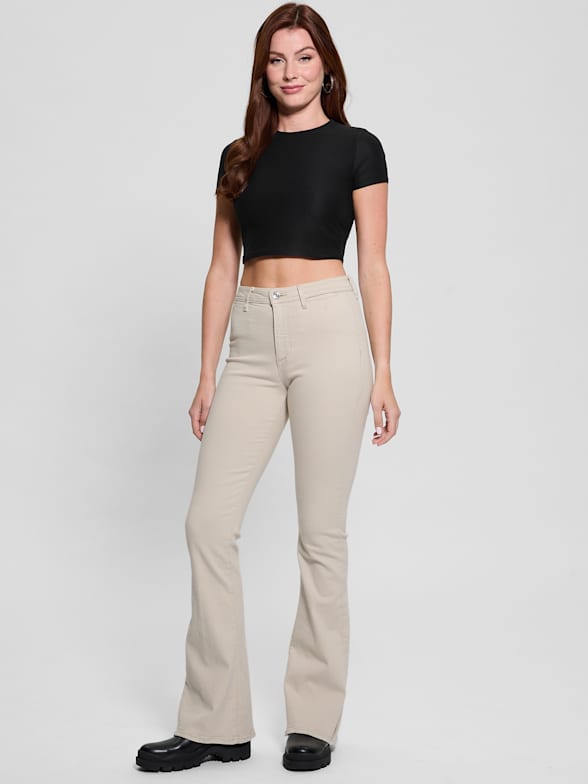Guess cropped shirt cheap
