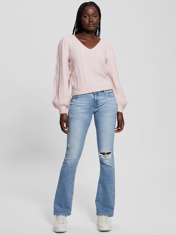 Women s Sweaters Hoodies Pullovers GUESS Canada