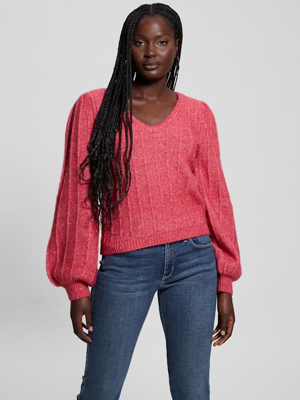 Women's Pink Sweaters | GUESS