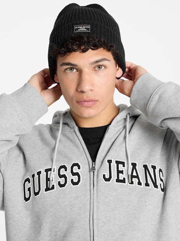 Men s Hats Beanies Trucker Hats Scarves GUESS
