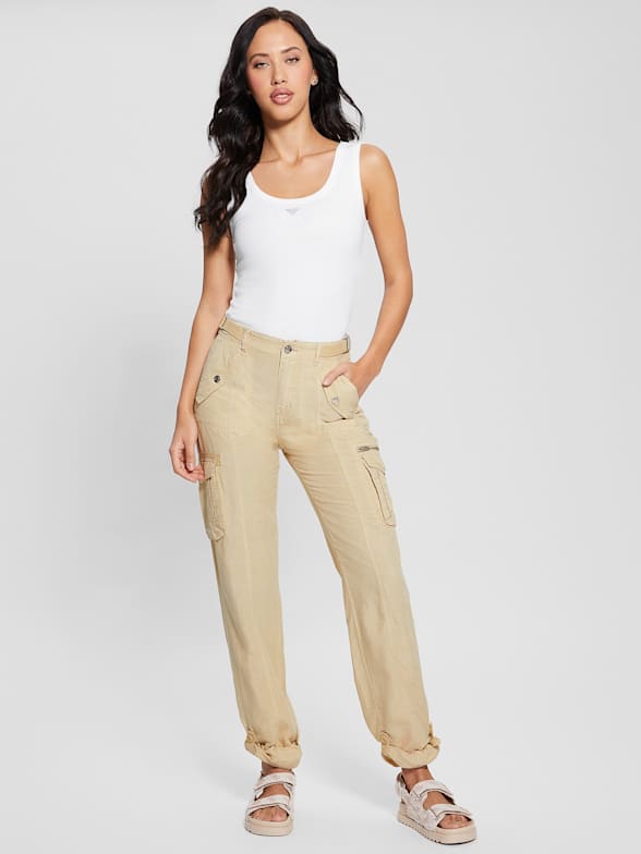Guess womens pants deals
