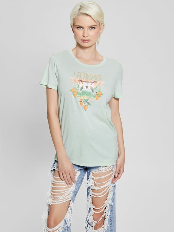 Buy Women's T-Shirt - Short Sleeves & Get 20% Off