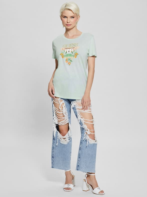 Guess womens tees clearance