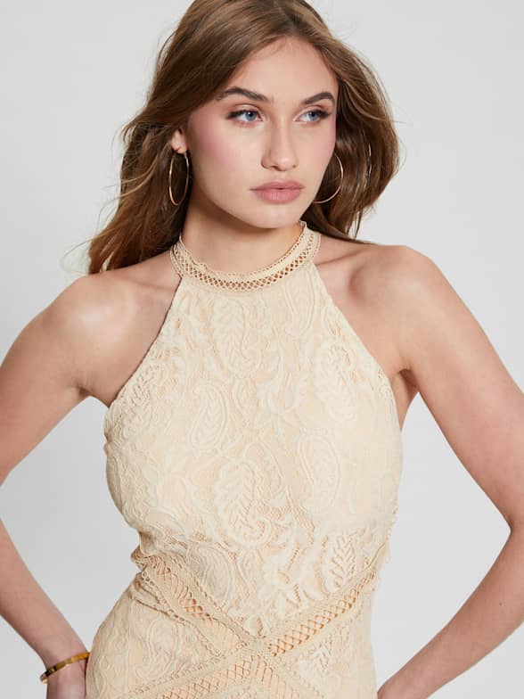Guess lace dress store