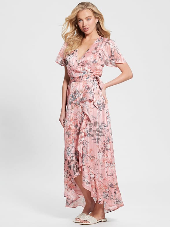 Guess long top floral dress