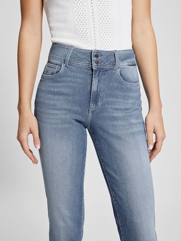 Women s High Waisted Jeans GUESS Canada