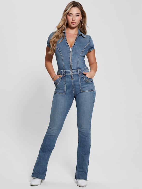 Summer Denim Bodycon Jumpsuit With Short Sleeves, Fashionable Overalls,  Denim Chair Sashes, And Shorts For Women Plus Size Streetwear Outfit 210513  From Jiao02, $22.01