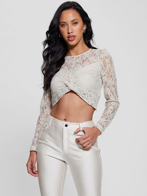 Lace Crop Top for Women