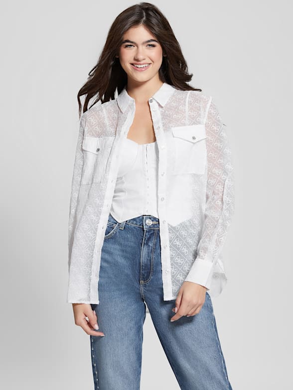 Women s Blouses Button Down Tops Silk Shirts