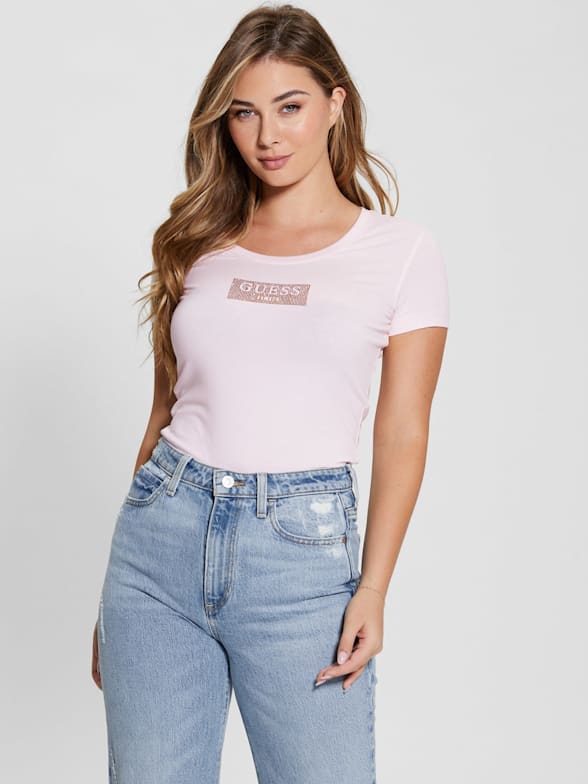 Guess t shirt women's sale top