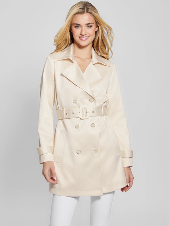 Guess lightweight notch coat new arrivals