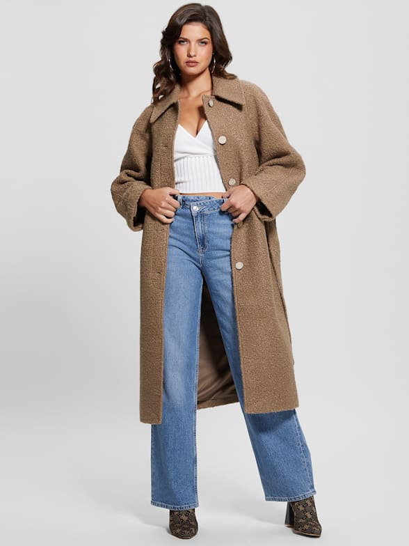 Guess wool coats sale